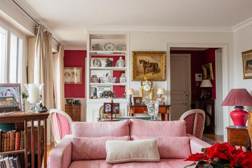 Zona de estar de Veeve - A Study in Pink