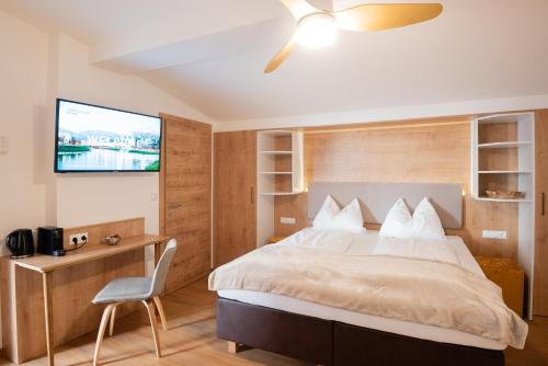 Ένα ή περισσότερα κρεβάτια σε δωμάτιο στο Hotel Modus