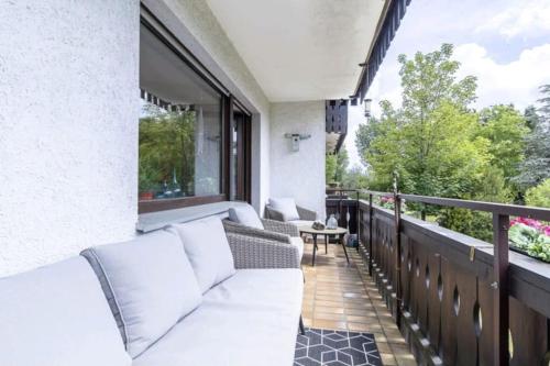 Balkón nebo terasa v ubytování Apartment mit Kamin-Sonnendurchflutet-Balkon