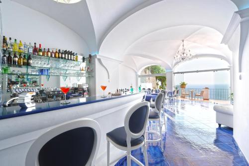 Loungen eller baren på Hotel Villa Maria Pia