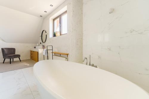 Et badeværelse på Villa Betula