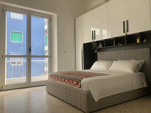 Ένα ή περισσότερα κρεβάτια σε δωμάτιο στο B&B mare mio