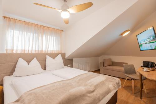 Ένα ή περισσότερα κρεβάτια σε δωμάτιο στο Hotel Modus