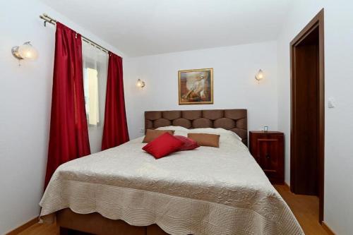 Ένα ή περισσότερα κρεβάτια σε δωμάτιο στο Welcome to Island Krk!