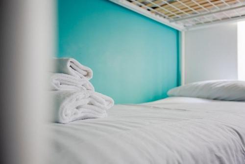 Cama ou camas em um quarto em Vatican Apartments 1-2