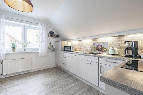 Dapur atau dapur kecil di Ankerplatz Husum