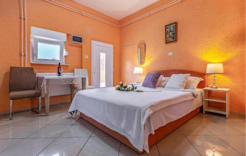 Postel nebo postele na pokoji v ubytování Studio Apartment In Medulin