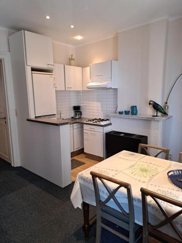Η κουζίνα ή μικρή κουζίνα στο Apartment Van Hecke