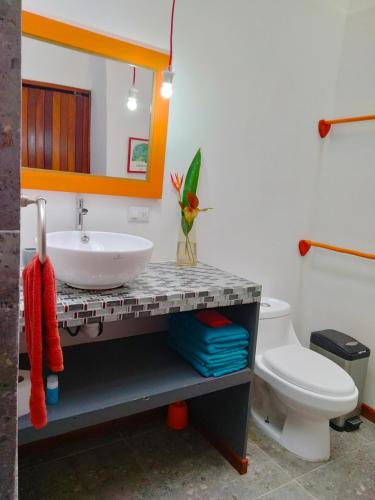 Un baño de Selva Madre Eco-Sanctuary