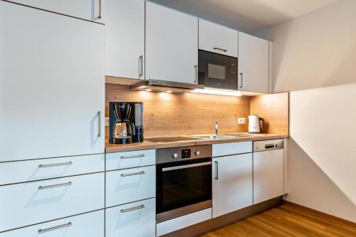Dapur atau dapur kecil di Haus am Krummbach