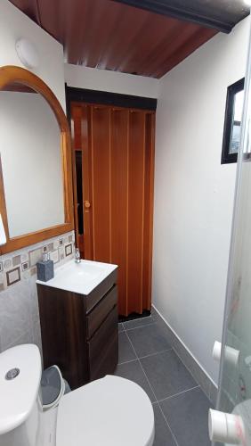 Un baño de Los Nopales Glamping