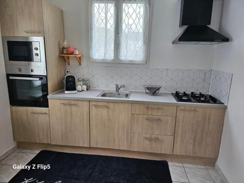 Η κουζίνα ή μικρή κουζίνα στο VILLA Zara
