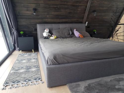 Postel nebo postele na pokoji v ubytování Vulyk Guesthouse