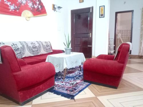 Khu vực ghế ngồi tại Areca Holiday Apartment