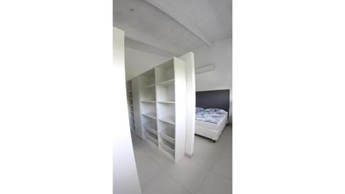 Postel nebo postele na pokoji v ubytování 116m² SeaView TopLuxury Apart, Bay & Mountain View