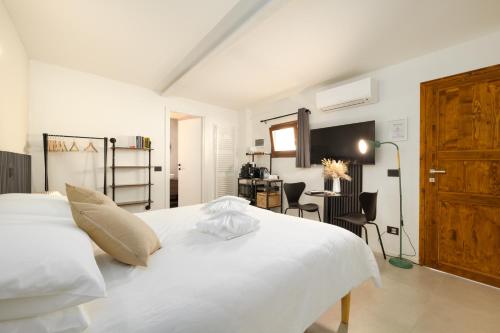 Letto o letti in una camera di La casetta di Grace