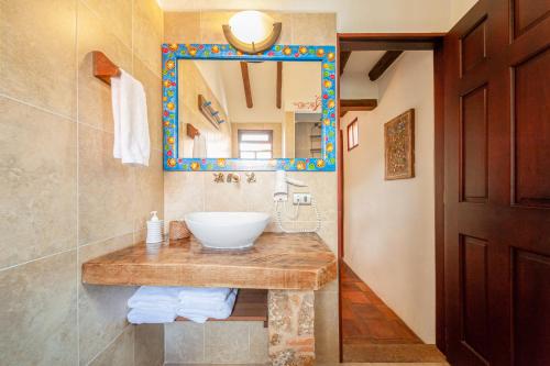 Ένα μπάνιο στο Casa de Las Aguas