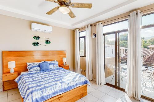 מיטה או מיטות בחדר ב-Arrecifes 18