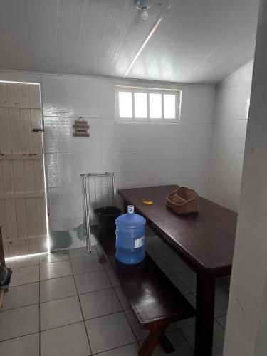 Kylpyhuone majoituspaikassa Casa na Barra de São Miguel