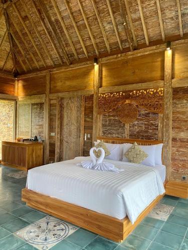 Letto o letti in una camera di Abian Ayu Villa