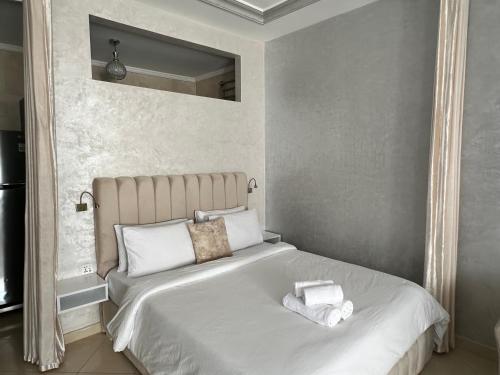 Cama ou camas em um quarto em Studio Relax à Malabata Tanger