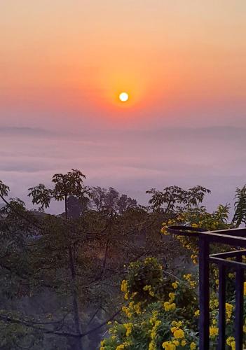 Un paisaje natural cerca de la casa de huéspedes