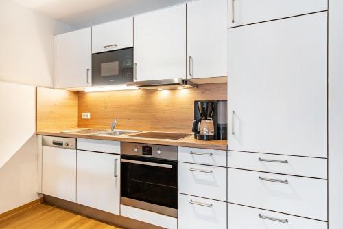Dapur atau dapur kecil di Haus am Krummbach