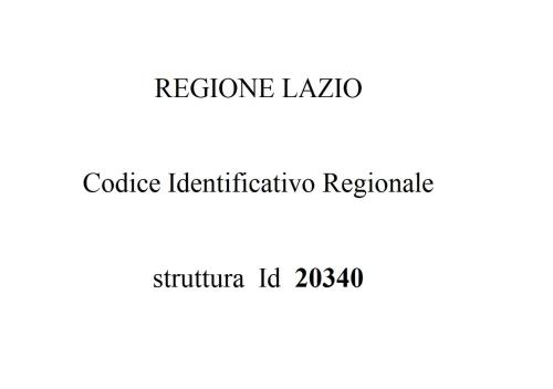 a document with the text resource lexico and the textore laço at Casa Vacanze Lidia in Viterbo