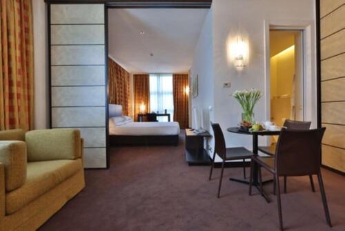 Oleskelutila majoituspaikassa Best Western Plus Hotel Le Favaglie