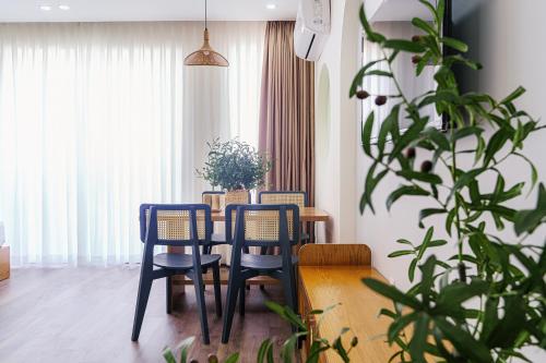 Posezení v ubytování Phuc Lam Hotel & Apartment