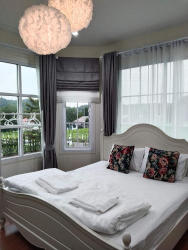 Katil atau katil-katil dalam bilik di Hamilton House