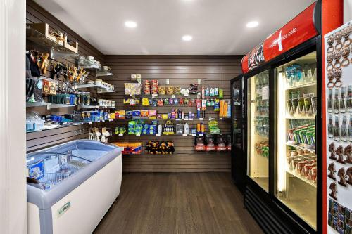 a grocery store store aisle with a lot of products at Comfort Inn & Suites Sequoia Kings Canyon in Three Rivers