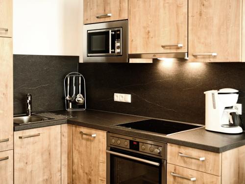 Una cocina o zona de cocina en Appartements Rosenhof
