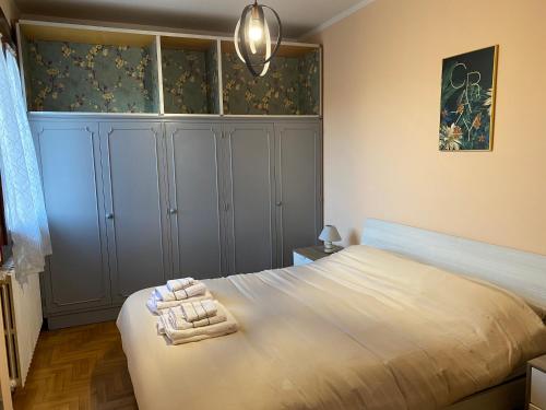 Katil atau katil-katil dalam bilik di A casa di Vanna