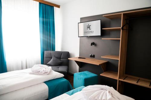 Postelja oz. postelje v sobi nastanitve Hotel Hansa Stuttgart City