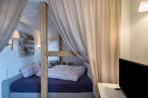 เตียงในห้องที่ Villa Reinhilde