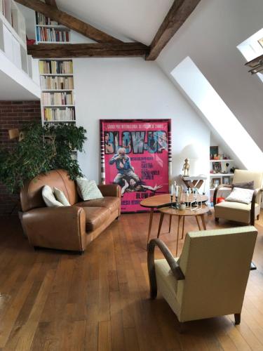 Photo de la galerie de l'établissement Appart d'artiste au coeur de Paris, à Paris