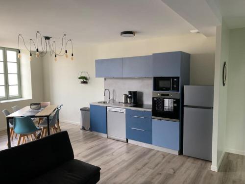 Η κουζίνα ή μικρή κουζίνα στο Appartement Sakura - Maulévrier Cholet Puy du Fou