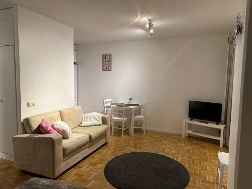 TV a/nebo společenská místnost v ubytování Pikku-Utopia - Studio withSauna
