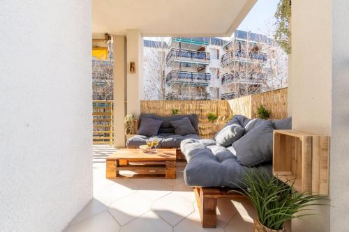 50mBeach-2room-Pool-wifi-BigTerrace-PortAvntura-AA10