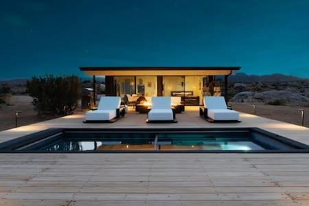 Atomic Ranch l Modern Pool Cabin Against 250 Acres, Pioneertown ...