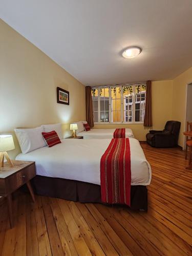 Una cama o camas en una habitación de Hotel Serra Nova