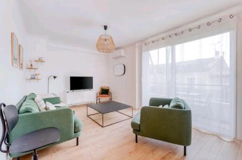 Bel Appartement - 3 chambres - Proche Gare St Roch