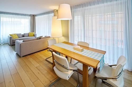 Un lugar para sentarse en Aparthotel Lípa