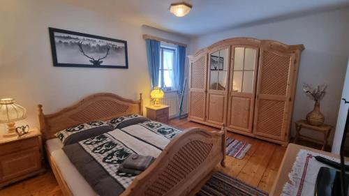 Ένα ή περισσότερα κρεβάτια σε δωμάτιο στο Ferienhaus Sophia & Ilse