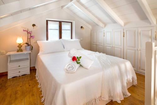 Postel nebo postele na pokoji v ubytování Studio Petrino - A holiday nest!