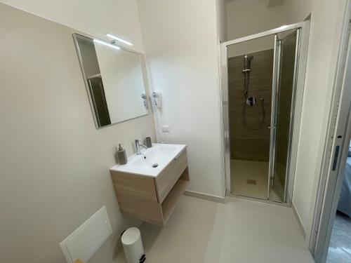 Kúpeľňa v ubytovaní Casa Crispi