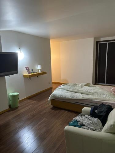 En eller flere senger på et rom på Duplex/ T4 Quinta do Rei