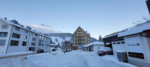 Hotel Stätzerhorn om vinteren