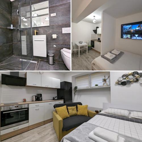 Three Studios With Ensuite Baths